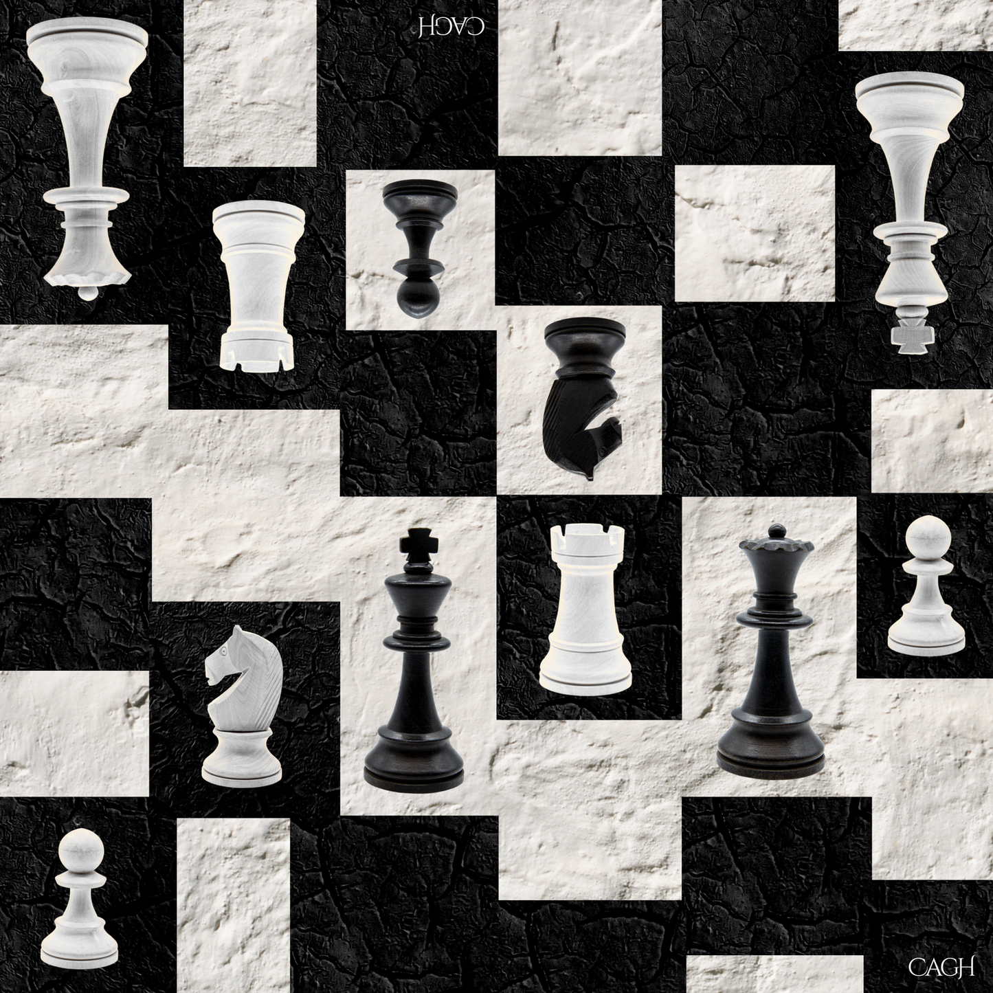 CAGH Chess Luncheon Paper Napkin 25pk