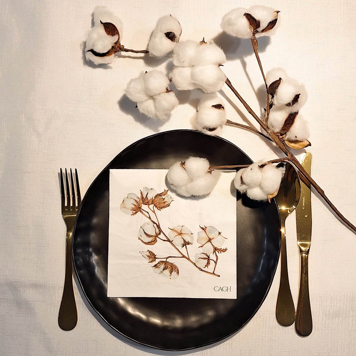 CAGH Cotton Luncheon Paper Napkin  25pk