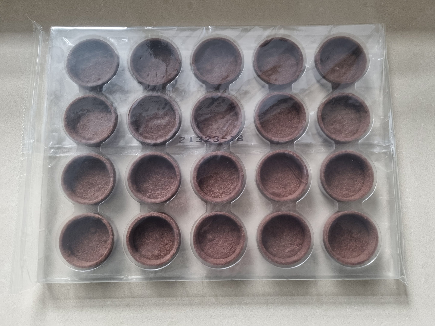 Chocolate Medium Round Tart Shells