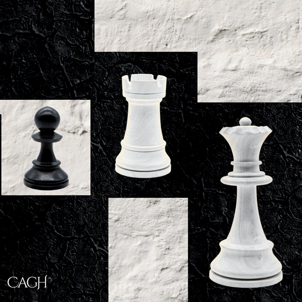 CAGH Chess Luncheon Paper Napkin 25pk