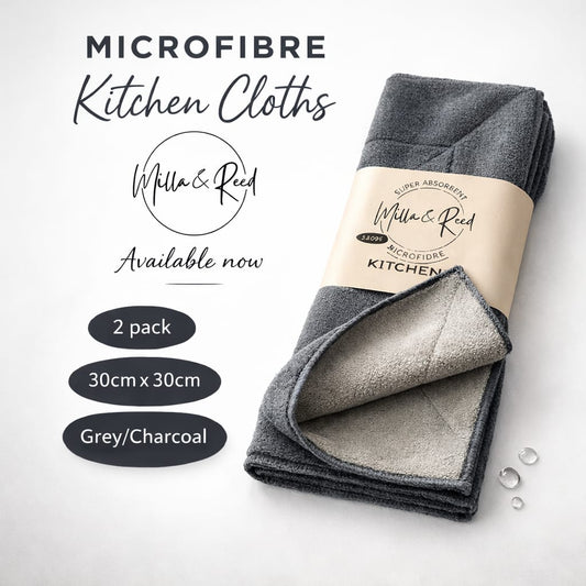 Microfiber Cloth 30x30cm 2 pack