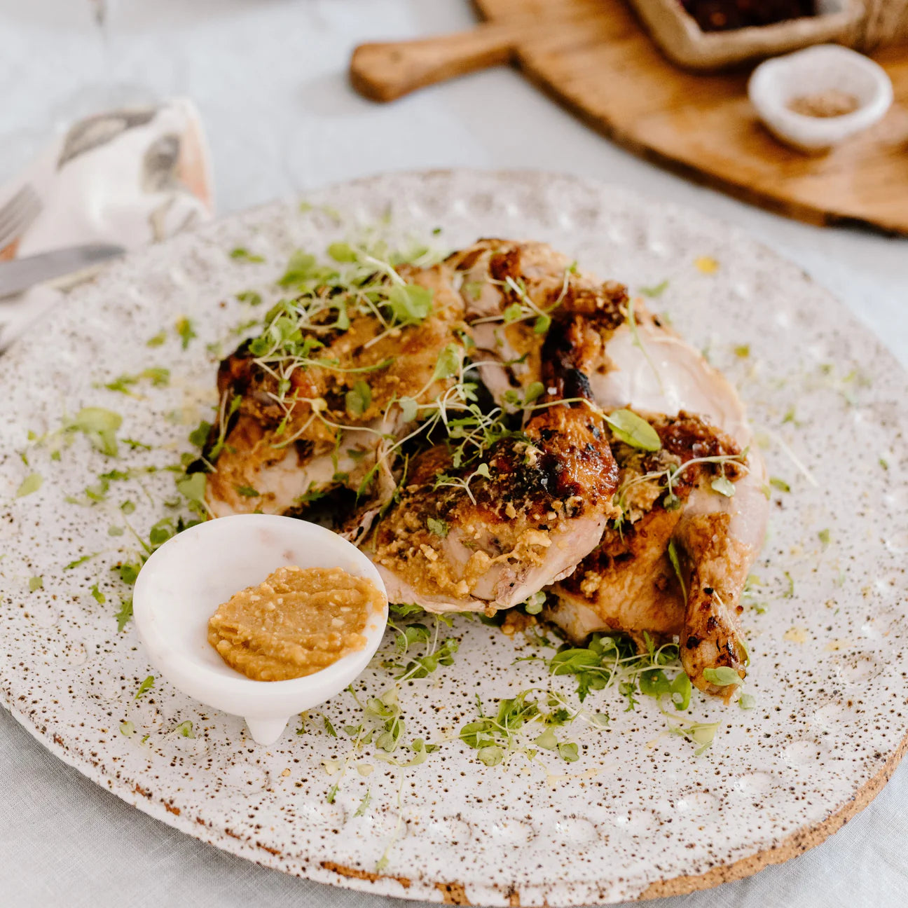 Wild Lime & Macadamia Satay
