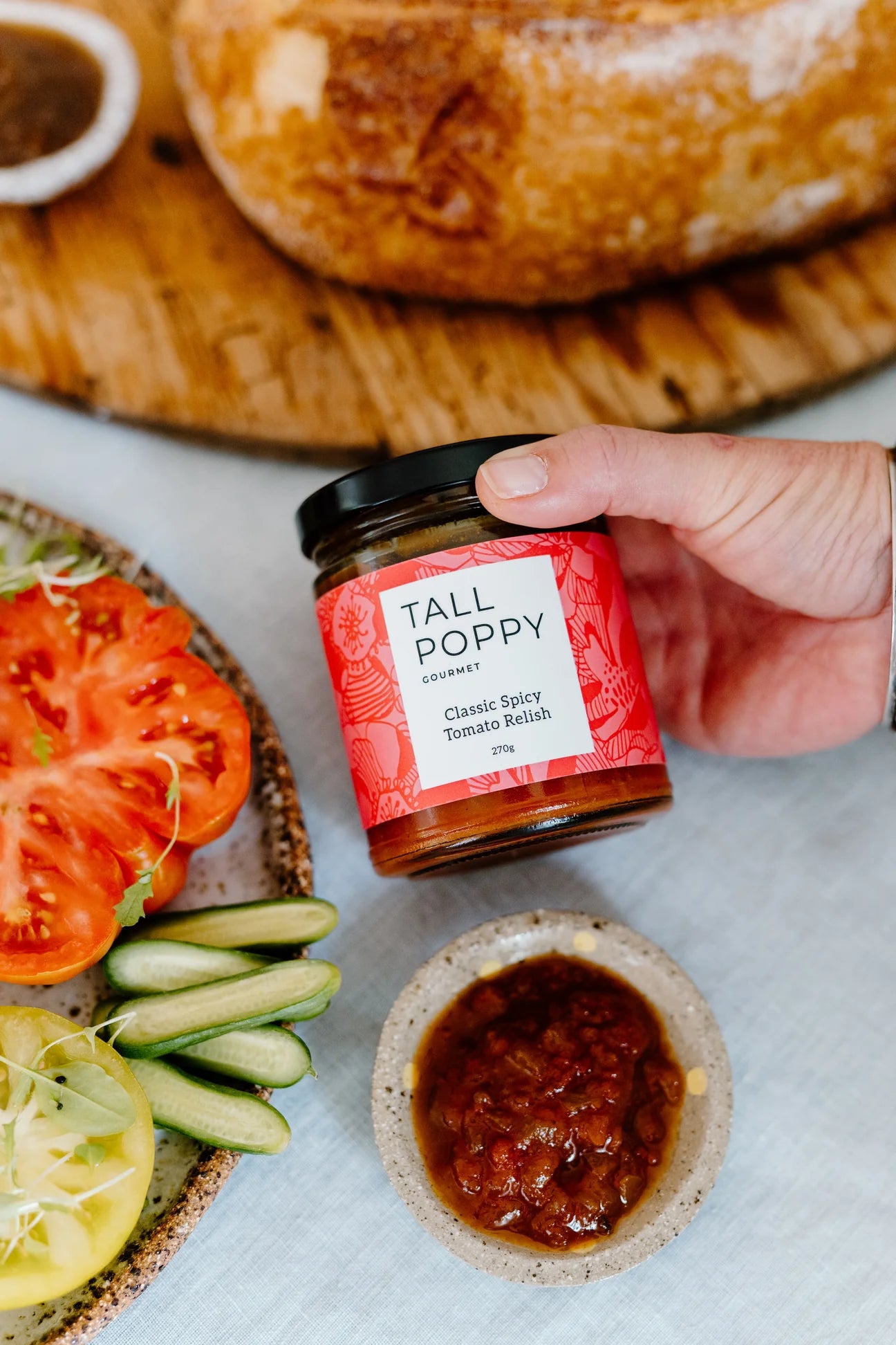 Classic Spicy Tomato Relish
