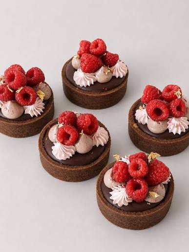 Chocolate Medium Round Tart Shells